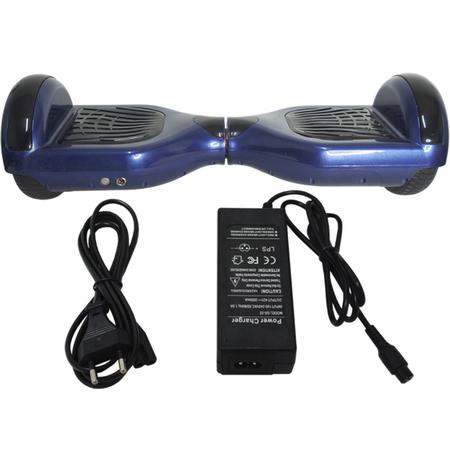 Imagem de Overboard 2 Rodas 6,5 Polegadas + Carrinho Assento Hoverkart Bluetooth BW009-058 Azul Bolsa Led