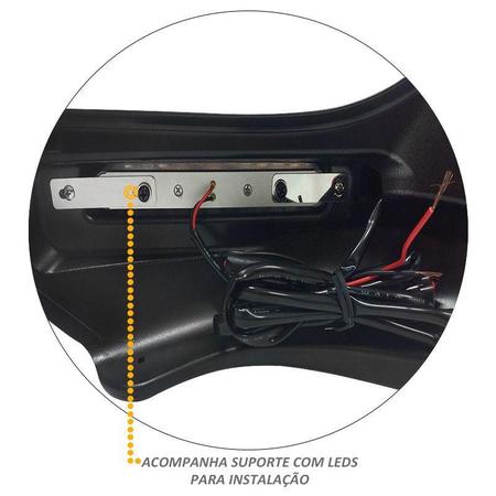 Imagem de Overbumper Hrv 2015 a 2018 Protetor Frontal Com LED