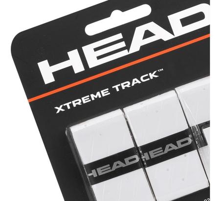 Imagem de Overgrip Grip Raquete Tênis Head Xtreme Track 3 Unid branco