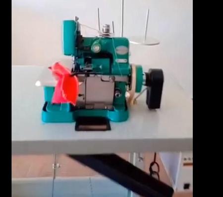 Imagem de Overlock Semi Industrial + Motor Servo+Parada De Agulha-220V