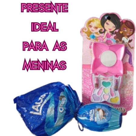 Imagem de Ovo De Páscoa Oreo E Estojo De Maquiagem Infantil Meninas