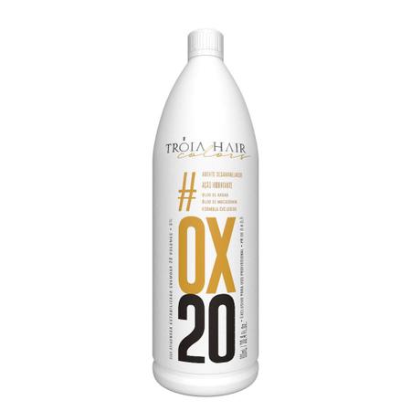 Imagem de Ox 20 Volumes + Pó Descolorante Troia Hair Descoloração