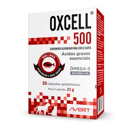 Oxcell 500 - Avert - Vitaminas e Suplementos para Pet - Magazine Luiza