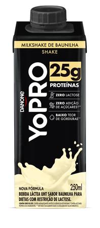 Imagem de Pack 24 unidades YoPRO Bebida Láctea UHT Baunilha 25g de proteínas 250ml