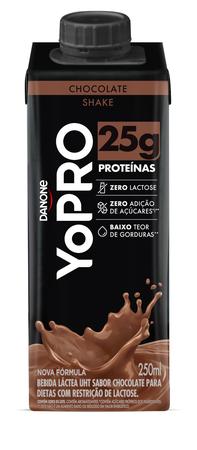 Imagem de Pack 24 unidades YoPRO Bebida Láctea UHT Chocolate 25g de proteínas 250ml