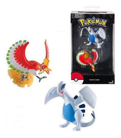 Pack Boneco Pokémon Lendário Ho-Oh e Lugia Tomy - Bonecos