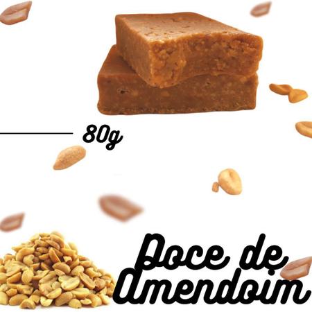 Imagem de Paçoca Caseira Paçocao 80g- caixinha c/ 18 unid - O doce de amendoim de Minas Gerais
