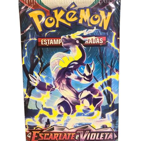 Jogo De Cartas Pokémon Escarlate E Violeta Com 6 Copag - Atacado Dosul