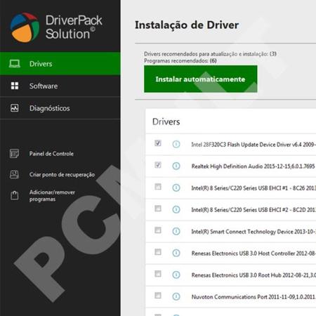 Pacote De Drivers Drive Pack Solution 17.3.1 + Software - Carteira.