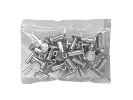 Imagem de Pacote Rebite Alumínio 4x6 para Lonas de Freio - Com 40 Unidades