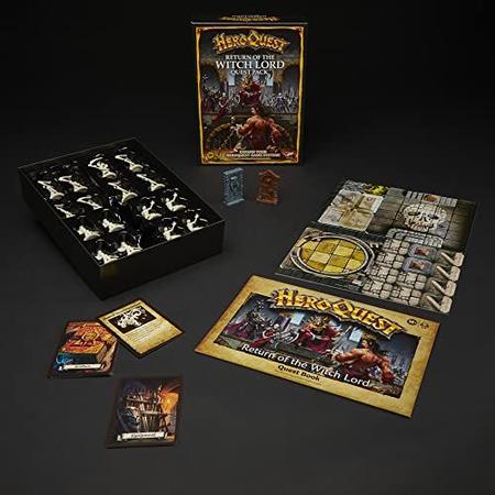 Imagem de Pacote Return of The Witch Lord Quest, jogo Dungeon Crawler para maiores de 14 anos, requer o jogo HeroQuest