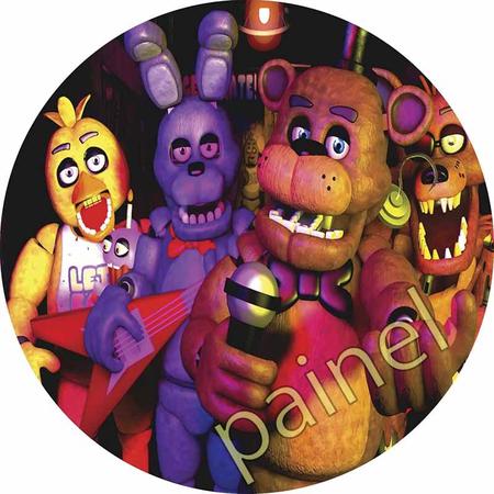 Painel 3D Animatronics Tecido Sublimado com Elástico - BemChique - Painel  de Festas - Magazine Luiza