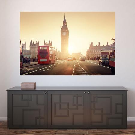 Painel Adesivo de Parede - Big Ben - Londres - 843pnm - Allodi Imagem de Painel Adesivo de Parede - Big Ben - Londres - 843pnm