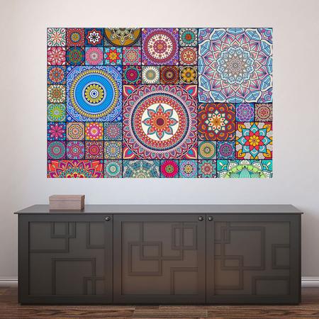 Imagem de Painel Adesivo de Parede - Mandalas - 1342pnp