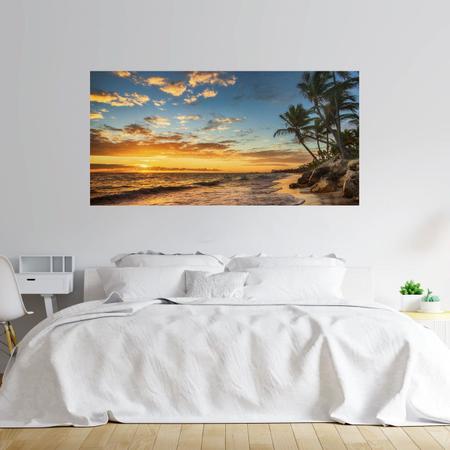 Imagem de Painel Adesivo Papel de Parede Praia Sol N012192 m²