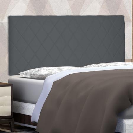 Imagem de Painel Cabeceira Esmeralda Queen 1,60m Suede Veludo  Spezzia Decor