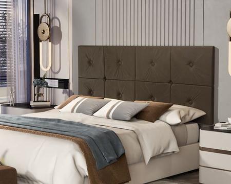 Imagem de Painel de Cama Queen 1,60 Ferri cor Marrom