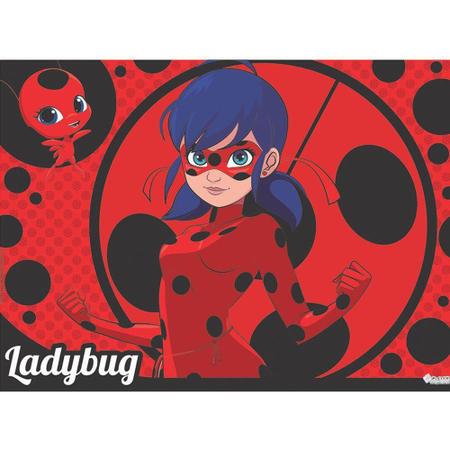 Painel Decorativo Festa Miraculous Ladybug #02 - 180x120