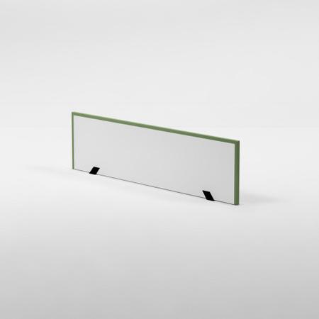 Imagem de Painel Divisor para Estacao de Trabalho 138 cm Aretto Pandin Branco e Verde Miro