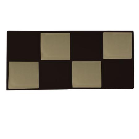 Painel Estofado Bianca 90 cm Para Cama Box Quarto Solteiro MV Estofados Suede Marrom Suede Bege Imagem de Painel Estofado Bianca 90 cm Para Cama Box Quarto Solteiro MV Estofados Suede Marrom Suede Bege