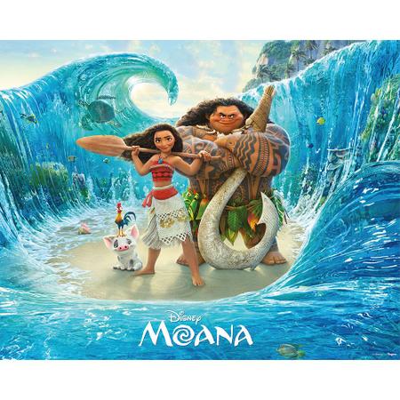 Imagem de Painel Gigante Decoração Moana festa aniversário 1m