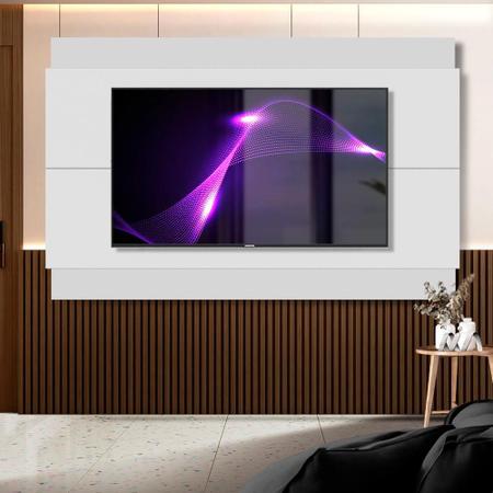 Imagem de Painel Grande TV Até 60 Polegadas Com LED Branco Charm 2.6 Shop JM