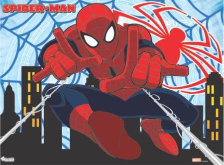 Imagem de Painel Homem Aranha Tnt Tecido Estampado 1m x 1,40 Metros - Gerô Festas