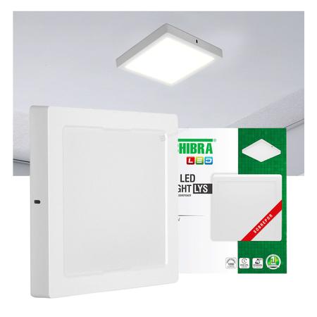 Imagem de Painel LED Taschibra Lys 18W Quadrado Sobrepor