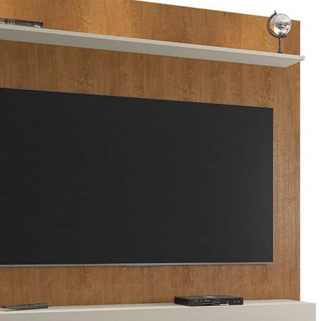 Imagem de Painel para TV 60 Pol 150cm Lima B02 Naturalle/Off White - Mpozenato