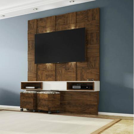 Imagem de Painel para TV 65 Polegadas 1 Gaveta com Led 100% MDF TB125L Dalla Costa