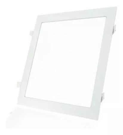 Imagem de Painel Plafon Led Embutir Slim 15x15 12w Quadrado Branco Frio