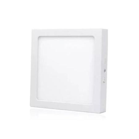 Imagem de Painel Plafon Luminária Led Quadrado Sobrepor 12w P/ Teto