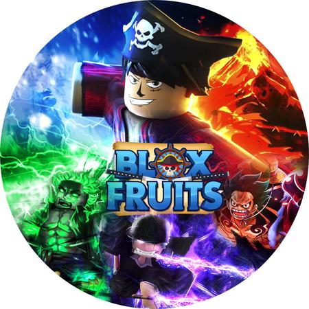 Painel Redondo Blox Fruits