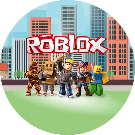 PAINEL ABRE FÁCIL ROBLOX REDONDO EM TECIDO NÃO PRECISA DE SUPORTE MONTE EM  SEGUNDOS