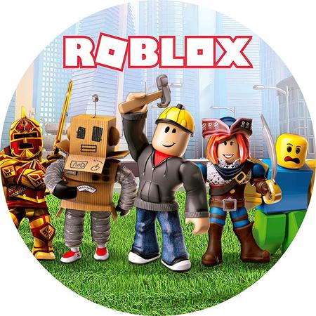 PAINEL ABRE FÁCIL ROBLOX REDONDO EM TECIDO NÃO PRECISA DE SUPORTE MONTE EM  SEGUNDOS