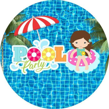 Painel Decorativo Sol Pool Party.