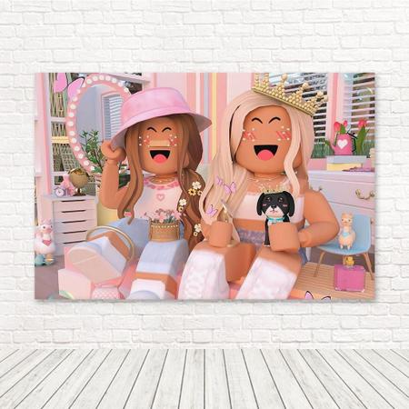 Painel Retangular Sublimado Roblox Menina 2,0X1,5 Frt-4243 - Felicitá -  Painel de Festas - Magazine Luiza