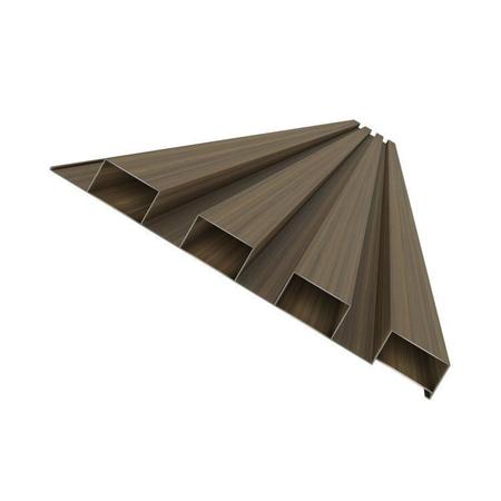 Painel Ripado de Pvc 8 Barras de 2,70m X 0,15cm Venda em (3,24m²) - Bariri Imagem de Painel Ripado de Pvc 8 Barras de 2,70m X 0,15cm Venda em (3,24m²)