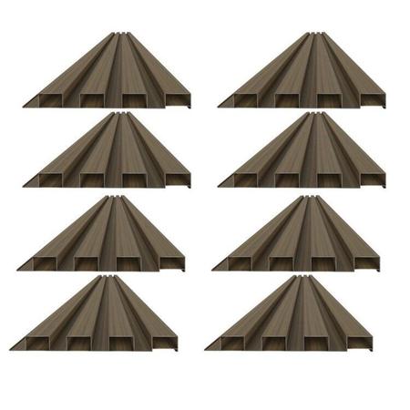 Painel Ripado de Pvc 8 Barras de 2,70m X 0,15cm Venda em (3,24m²) - Bariri Imagem de Painel Ripado de Pvc 8 Barras de 2,70m X 0,15cm Venda em (3,24m²)