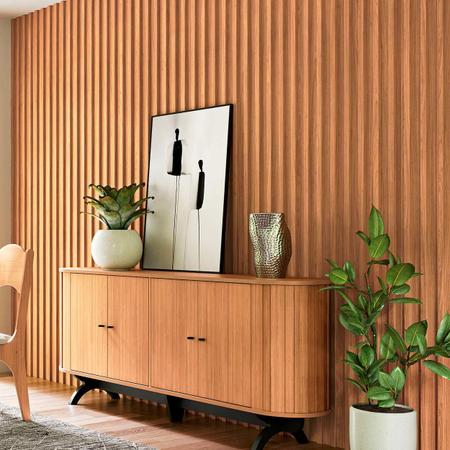 Imagem de Painel Ripado Decorativo em MDF 89,5cm x 183cm Dalla Costa