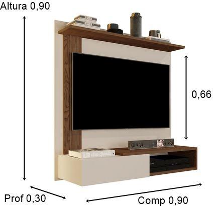 Painel Sala TV Smart Malibu Ate 32 Polegadas - Várias Cores - JM Mais Móveis - JM Casa dos Móveis Imagem de Painel Sala TV Smart Malibu Ate 32 Polegadas - Várias Cores - JM Mais Móveis