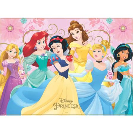Imagem de Painel TNT Gigante Decoração festa Princesas Disney aniversá