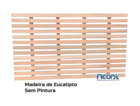 Imagem de Painel Vertical Floreira, Parede e Similares, Mini Palet, Tampa para Mesa 140x80 cm Lixado NeonX