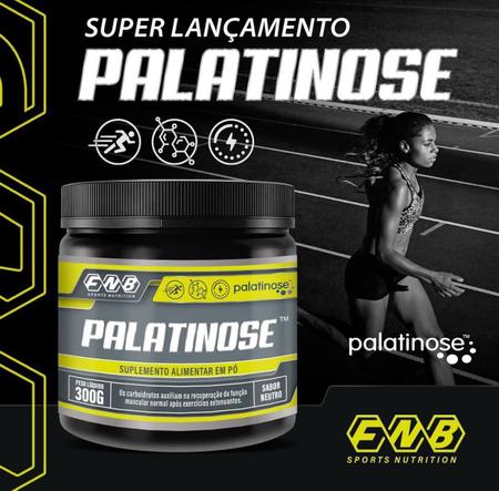 Palatinose suplemento alimentar energético atletas melcoprol 300 G