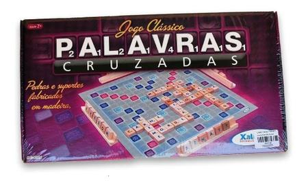 Jogo de Palavras Cruzadas - Xalingo - Jogos de Tabuleiro - Magazine Luiza