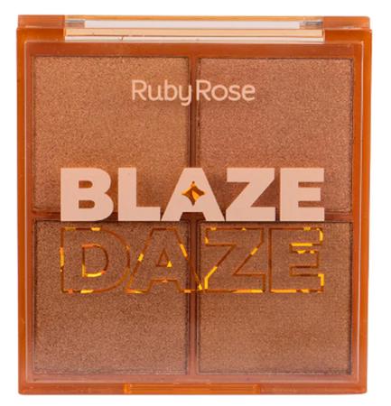 Imagem de Paleta De Iluminador Ruby Rose - GLOW SHOW - BLAZE DAZE