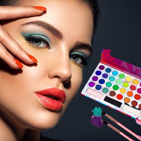Maquiagem Passo a Passo: Como Fazer uma Maquiagem Perfeita!  Colorful eye  makeup, Eyeshadow makeup, Makeup tutorial eyeshadow