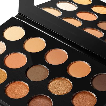 Imagem de Paleta de sombras DE'LANCI Nude Gold Natural 15 Shades