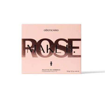 Palette De Sombras Make B. Rose 14,4g