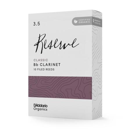 Imagem de Palheta Clarineta 3.5 (10) DAddario Organic Reserve Classic